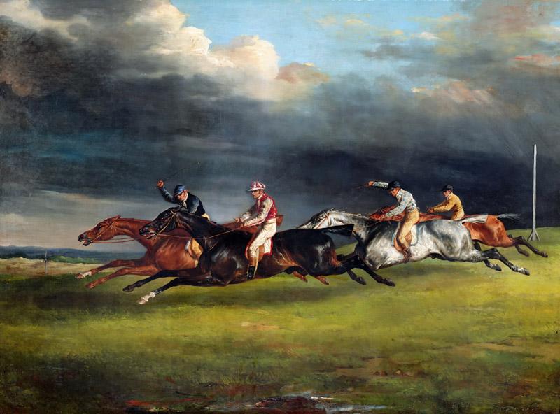 Theodore Gericault -- Horse Race