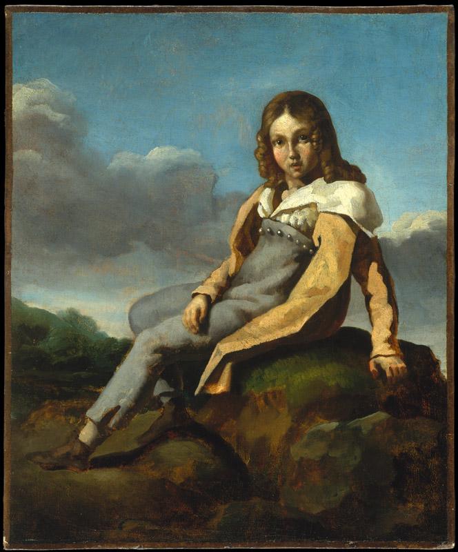 Theodore Gericault--Alfred Dedreux (1810-1860) as a Child