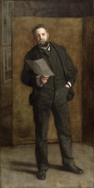 Thomas Eakins, American, 1844-1916 -- Portrait of Leslie W