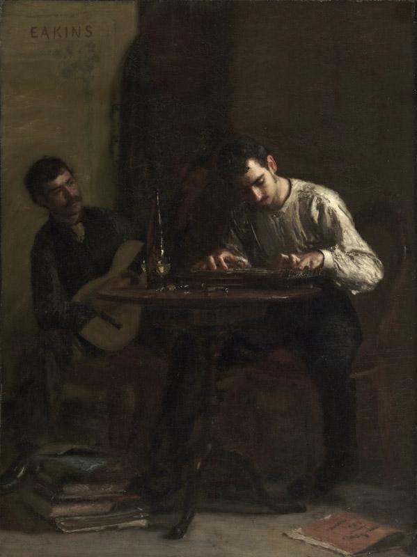 Thomas Eakins, American, 1844-1916 -- Professionals at Rehearsal