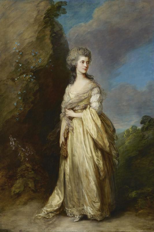 Thomas Gainsborough - Mrs. Peter William Baker, 1781