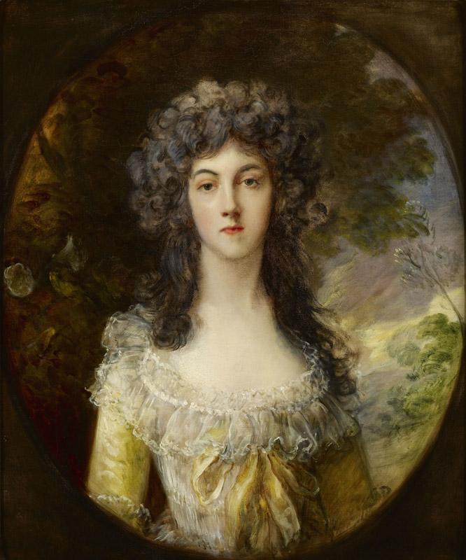 Thomas Gainsborough - Mrs.Charles Hatchett, c.1786