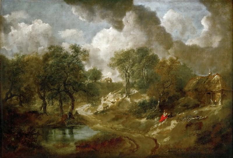 Thomas Gainsborough -- Landscape in Suffolk