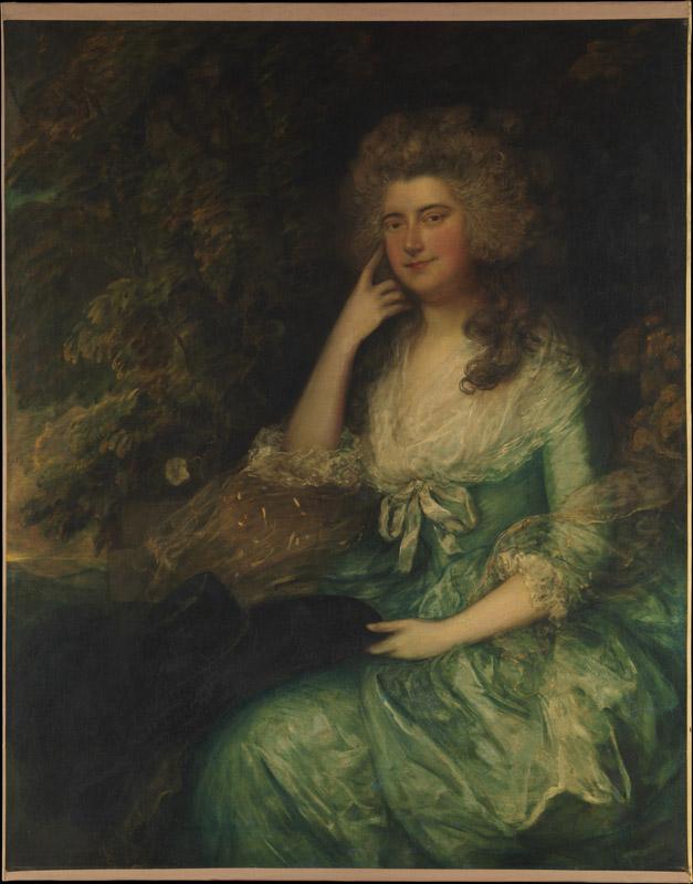 Thomas Gainsborough--Mrs. William Tennant (Mary Wylde, died 1798)