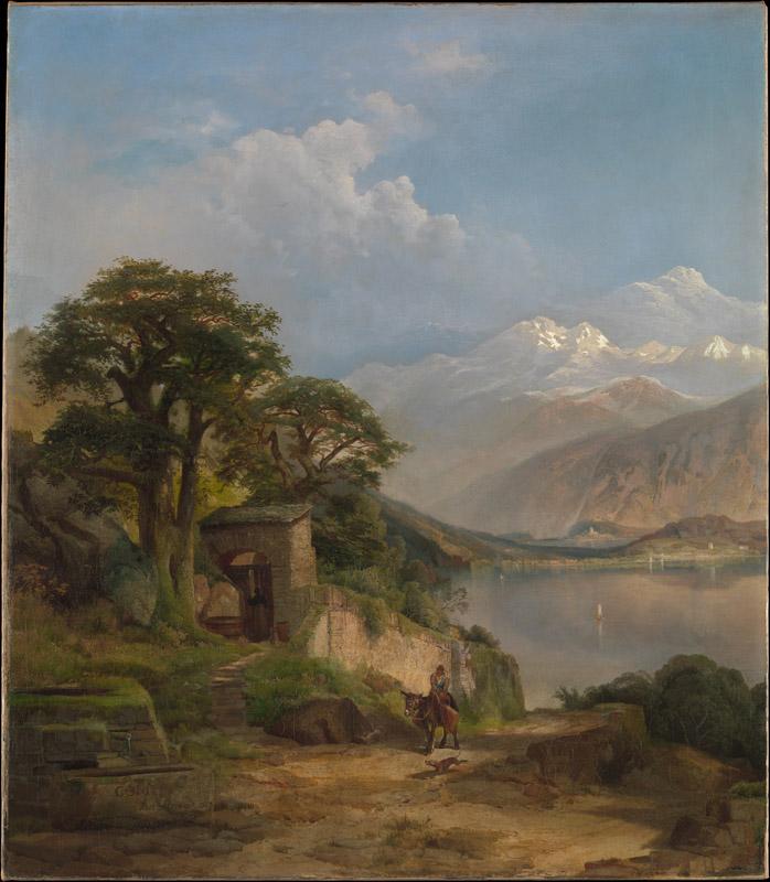 Thomas Moran--Lake Como