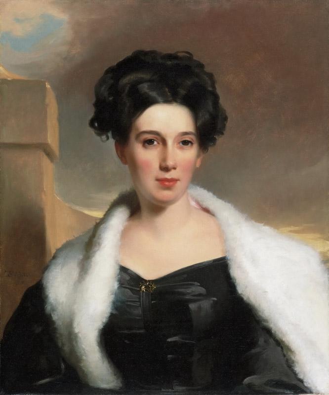 Thomas Sully, American (born England), 1783-1872 -- Portrait of Mary Anne Heide Norris