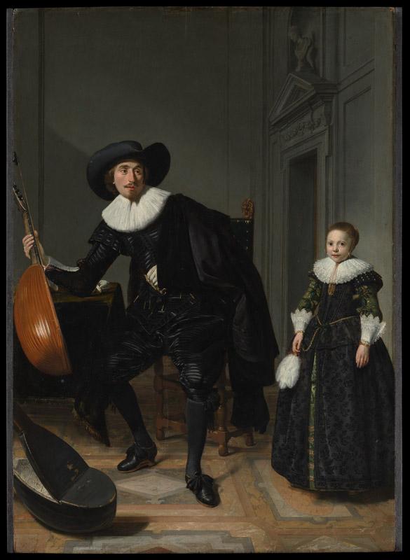 Thomas de Keyser--A Musician and His Daughter