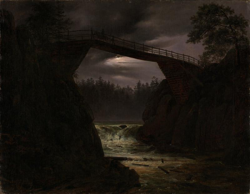 Thomas Fearnley - The Bridge of Hauge outside Arendal