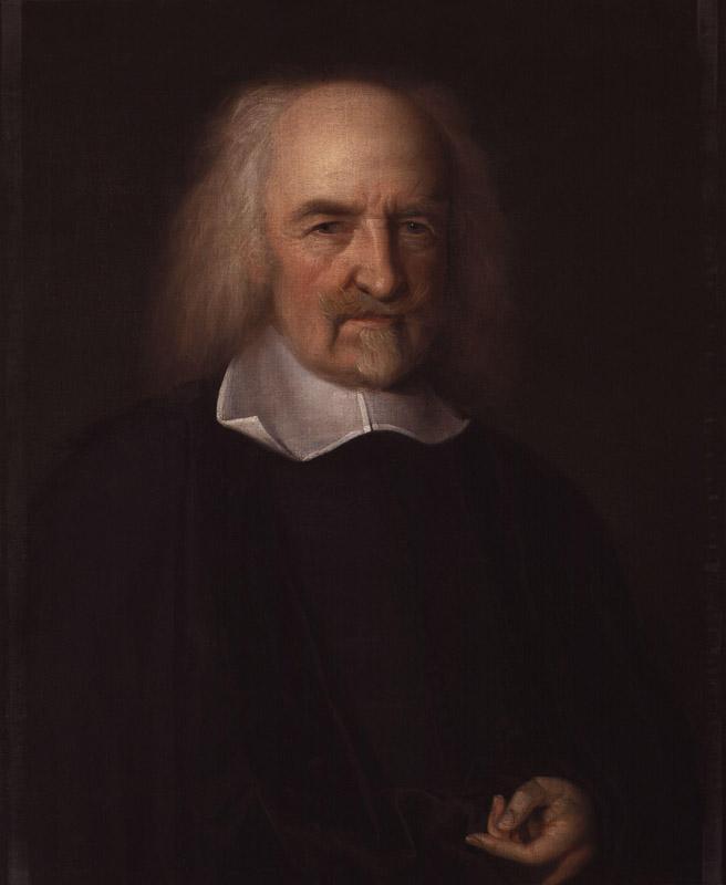 Thomas Hobbes by John Michael Wright