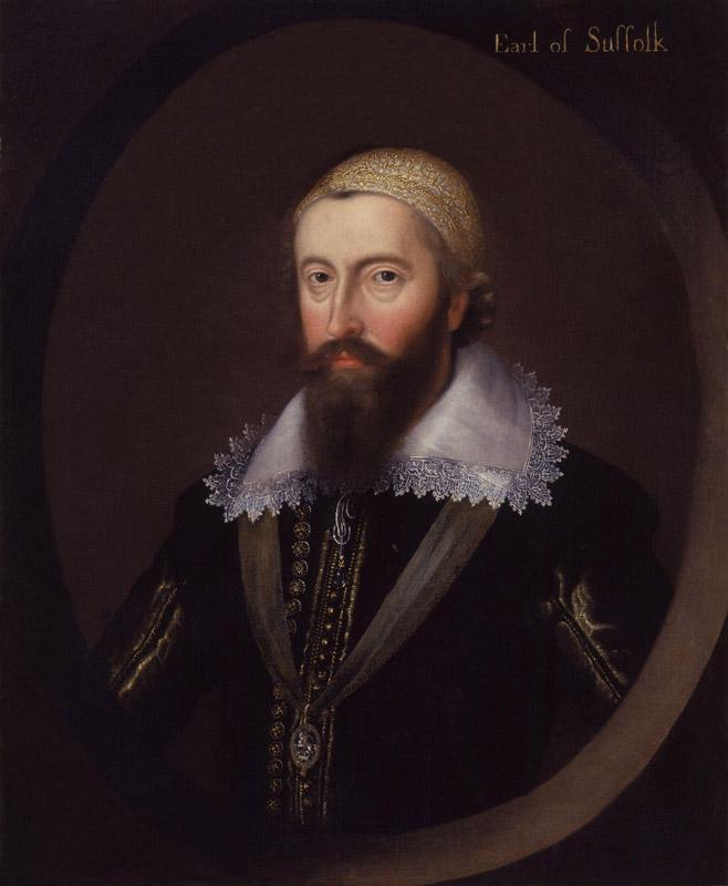 Thomas Howard, 1st Earl of Suffolk from NPG