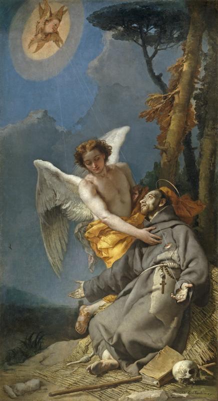 Tiepolo, Giambattista - The Stigmatization of Saint Francis, 1767-96
