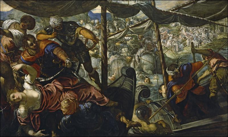 Tintoretto, Jacopo Robusti-186 cm x 307 cm