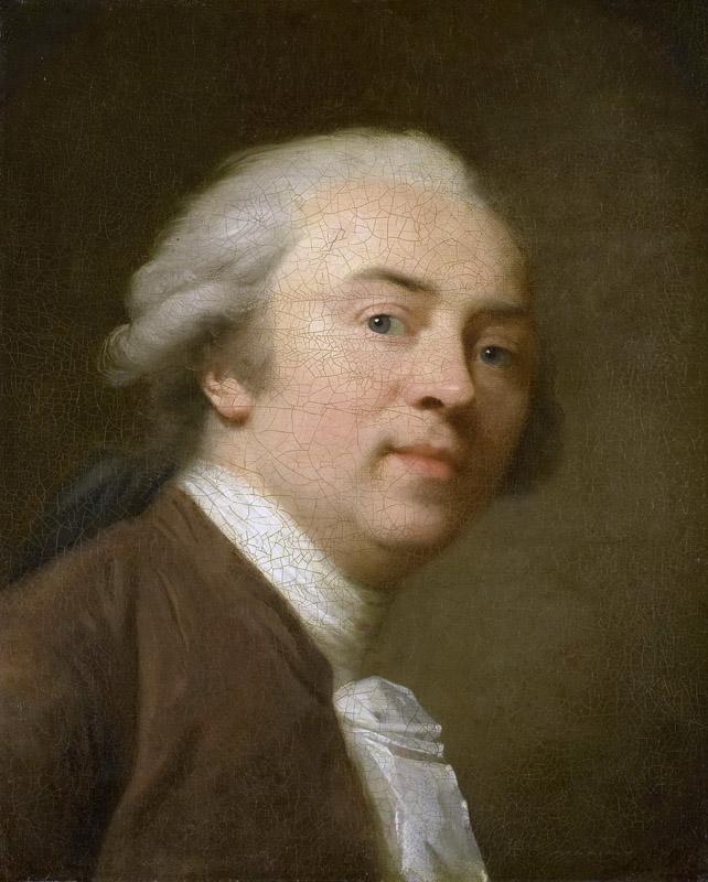 Tischbein, Johann Friedrich August -- Zelfportret, 1782