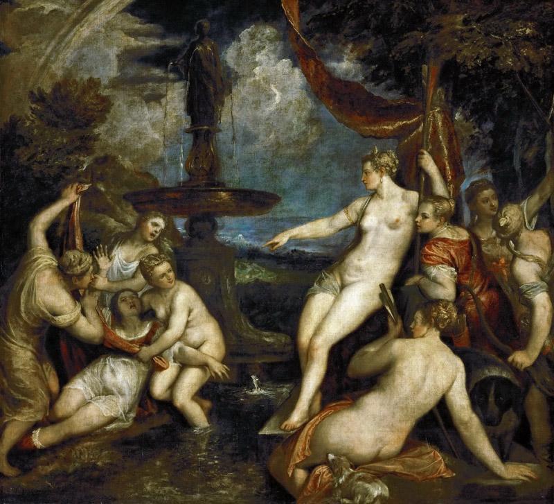 Titian -- Diana and Callisto
