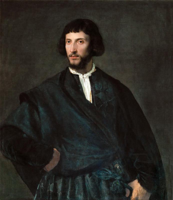 Titian -- Portrait of a Man