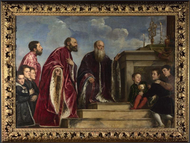 Titian and workshop - The Vendramin Family