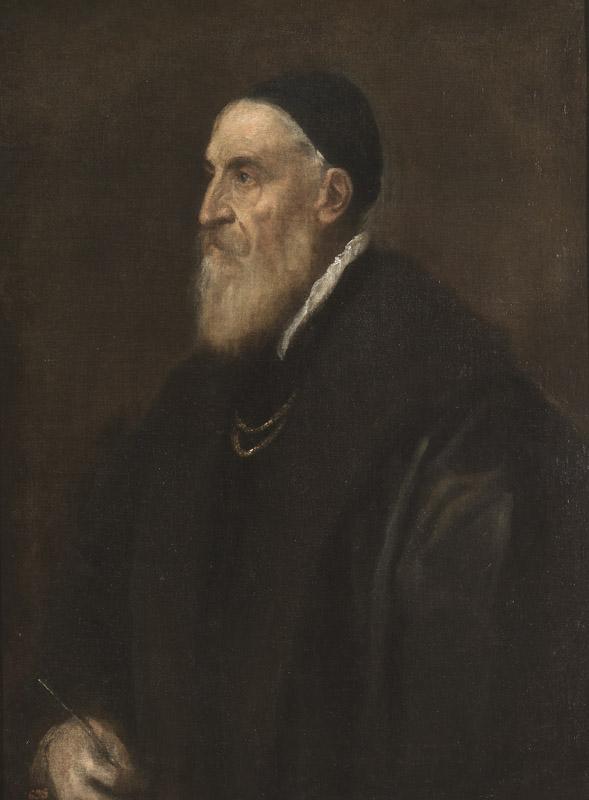 Tiziano, Vecellio di Gregorio-Autorretrato-86 cm x 65 cm