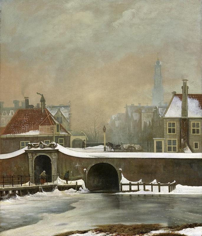 Troostwijk, Wouter Johannes van -- Het Raampoortje te Amsterdam, 1809
