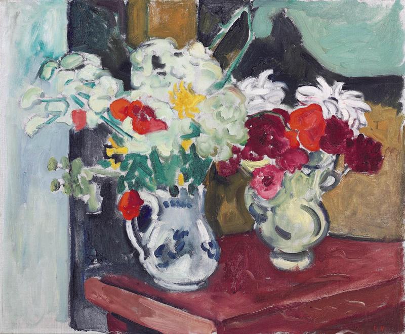 Two Bouquets of Flowers, 1910