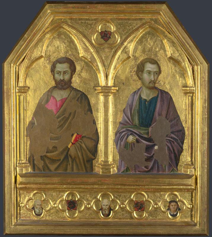 Ugolino di Nerio - Saint Simon and Saint Thaddeus (Jude)