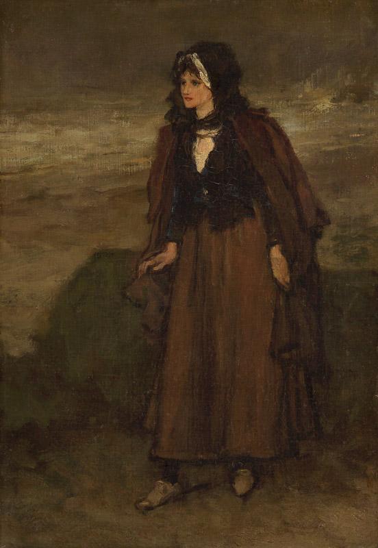 Unknown - Woman by the Sea, Late 19th-early 20th century