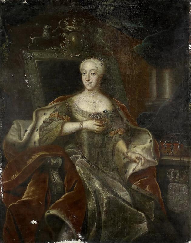 Unknown artist -- Charlotte Amalie (1706-82)