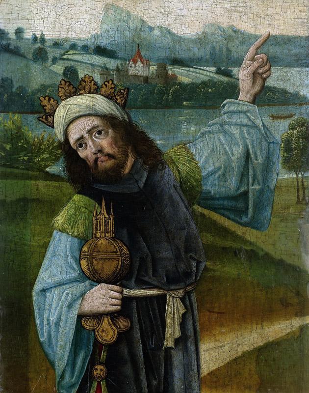 Unknown artist -- Melchior, een van de drie koningen, 1480-1490