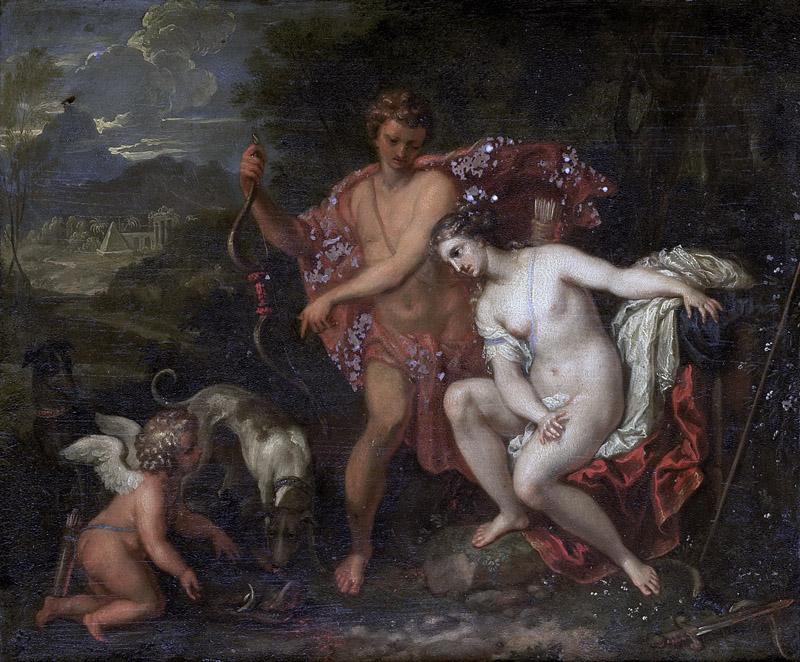 Unknown artist -- Meleager en Atalanta, 1675-1699