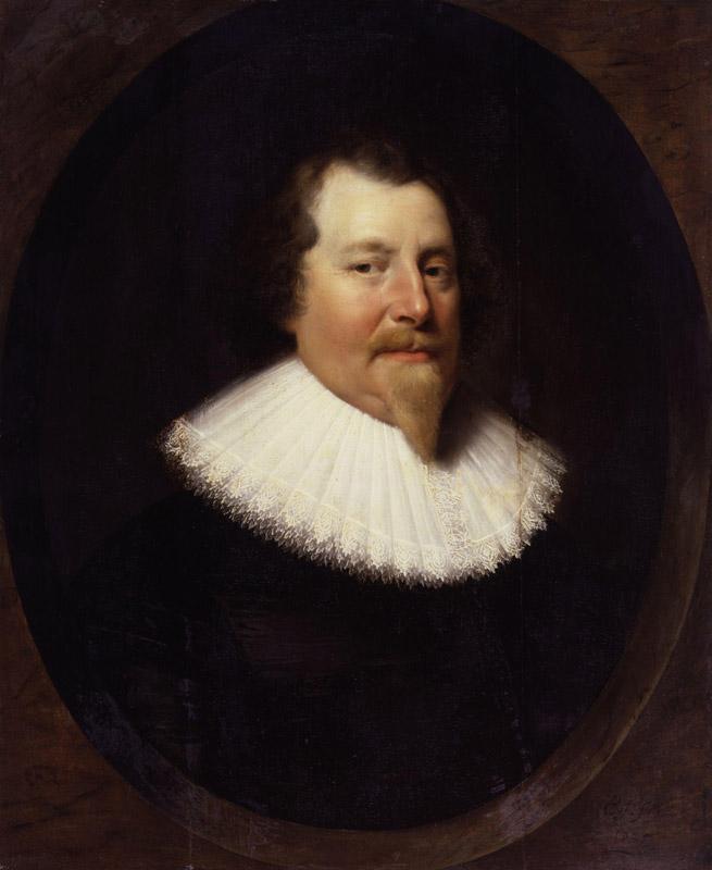 Unknown man, formerly known as Richard Weston, 1st Earl of Portland by Cornelius Johnson