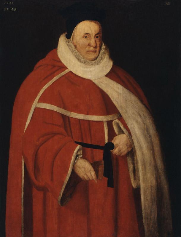 Unknown man, formerly known as Sir John Popham from NPG