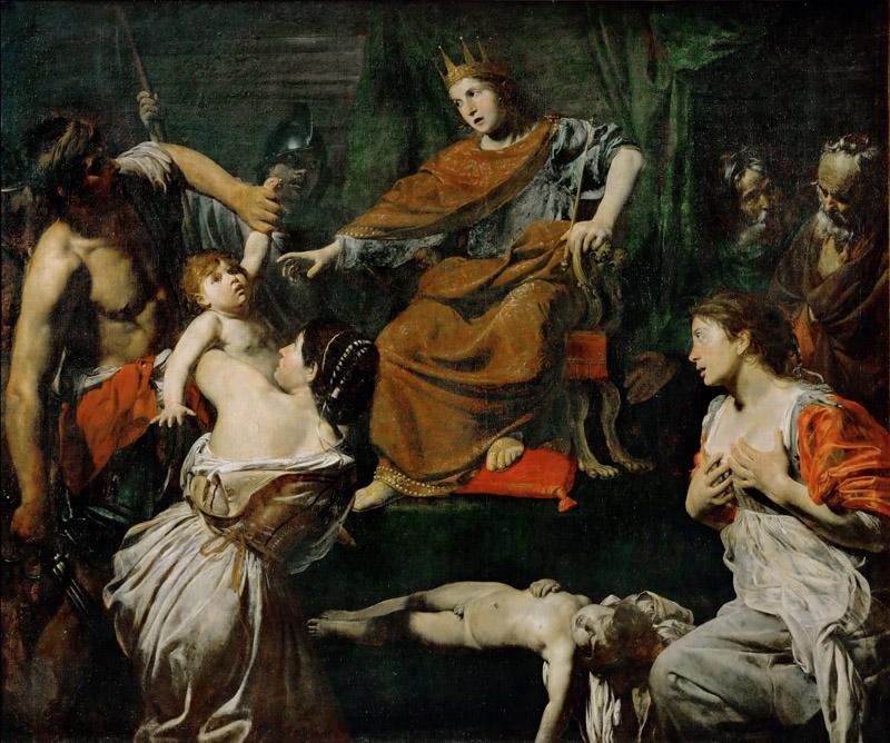 Valentin de Boulogne -- Judgment of Solomon