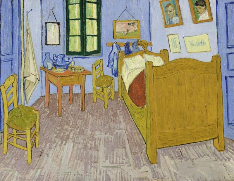 Van Gogh Bedroom in Arles 1889