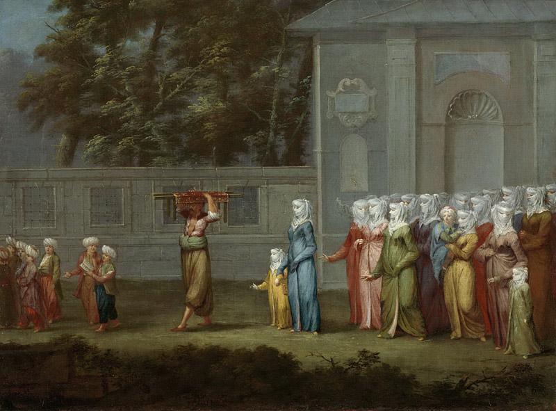 Vanmour, Jean Baptiste -- De eerste schooldag, 1727-1737