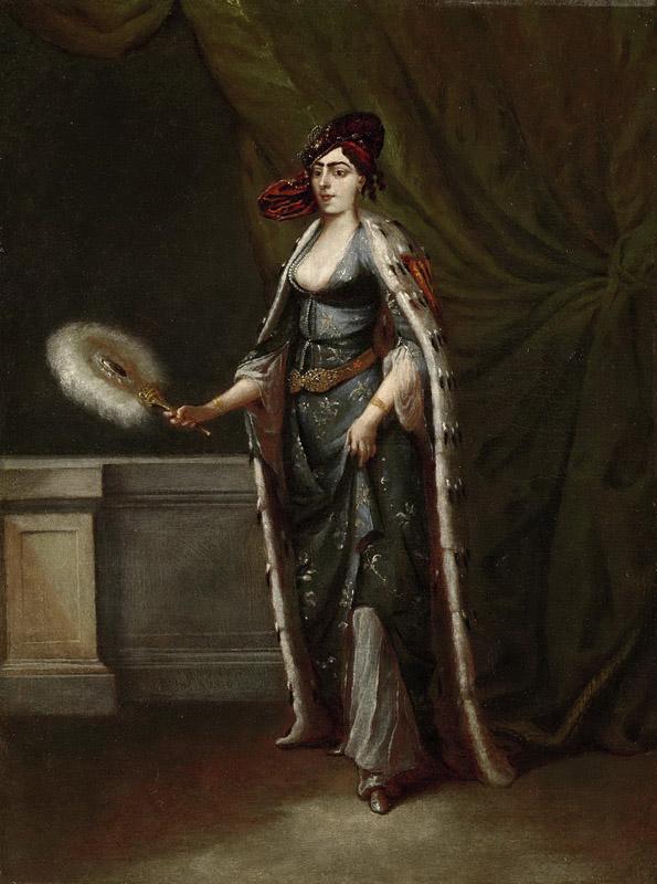 Vanmour, Jean Baptiste -- Turkse vrouw, 1727-1737