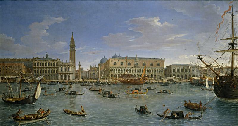 Vanvitelli, Gaspare-Vista de Venecia desde San Giorgio-98 cm x 174 cm