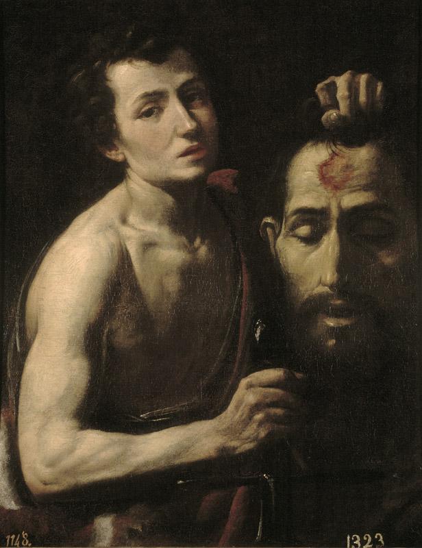 Varallo, Tanzio da-David con la cabeza de Goliat-75 cm x 60 cm