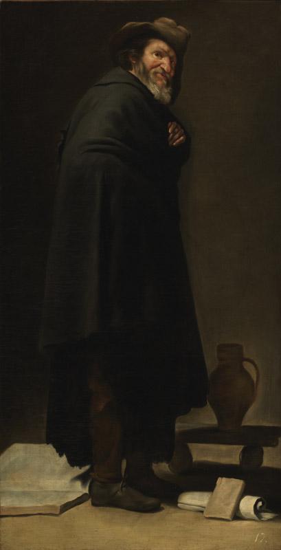 Velazquez, Diego Rodriguez de Silva y (Copia)-Menipo-179 cm x 93 cm
