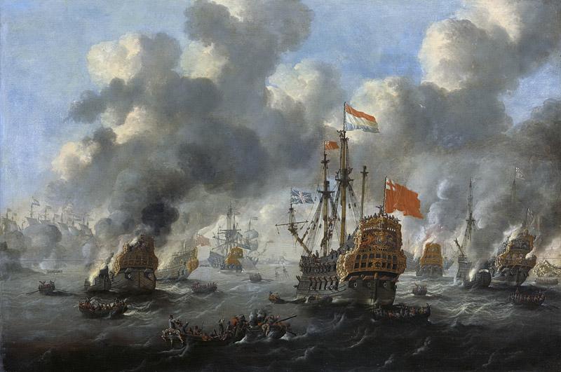 Velde, Peter van de -- Het verbranden van de Engelse vloot voor Chatham, 20 juni 1667, 1667-1700