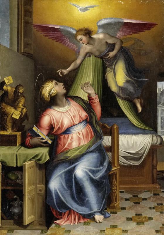 Venusti, Marcello -- De verkondiging aan Maria, 1550-1570