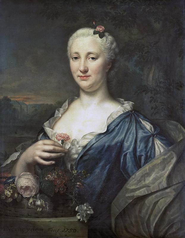 Verheyden, Mattheus -- Agnes Margaretha Albinus (1713-73). Echtgenote van Coenraad van Heemskerck, 1750