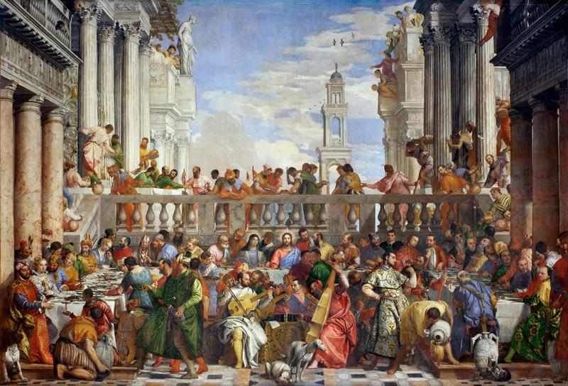 Veronese, Paolo(Caliari) -- The Wedding at Cana