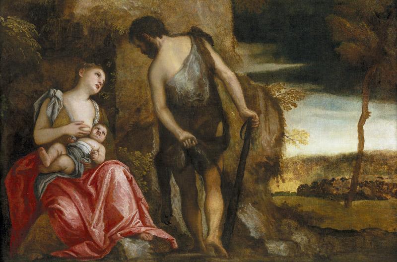 Veronese, Paolo-La familia de Cain errante-105 cm x 153 cm