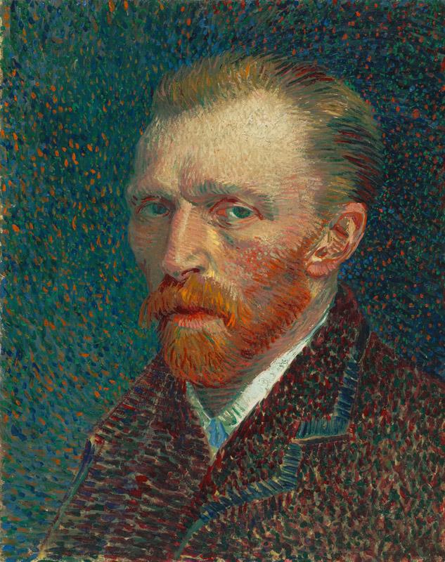 Vincent van Gogh - Self-Portrait 1887-2