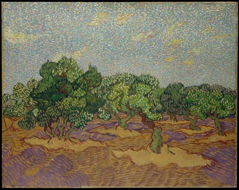 Vincent van Gogh--Olive Trees