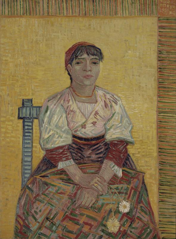 Vincent van Gogh - The Italian Woman