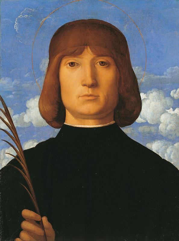 Vincenzo Catena - Portrait of a Man as Martyr, c. 1505-151