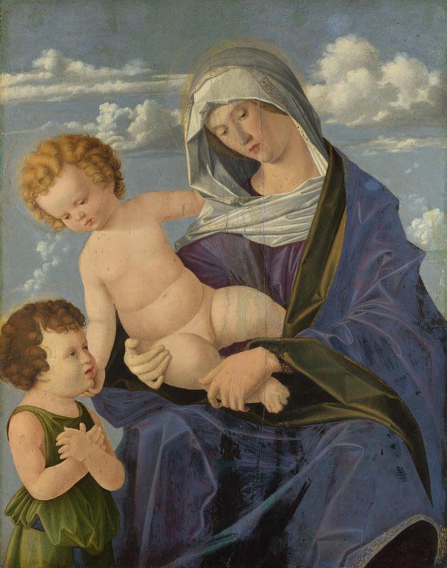 Vincenzo Catena - The Madonna and Child with the Infant Saint John