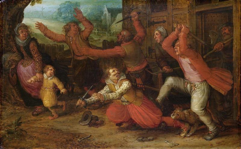 Vinckboons, David -- Boerenvreugd, 1619