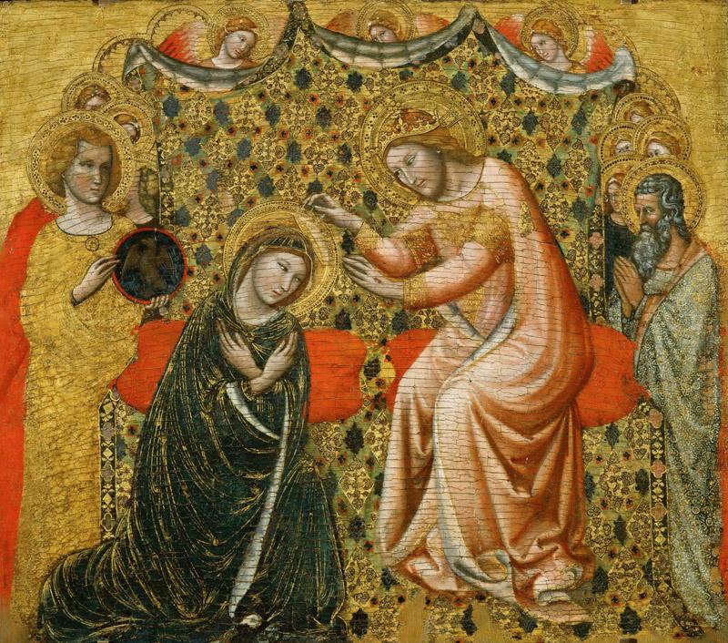 Vitale da Bologna -- Coronation of the Virgin