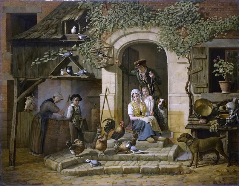 Voordecker, Henri -- Jagerswoning, 1826